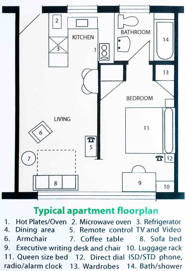 Birches Serviced Apartments Melbourne Dış mekan fotoğraf